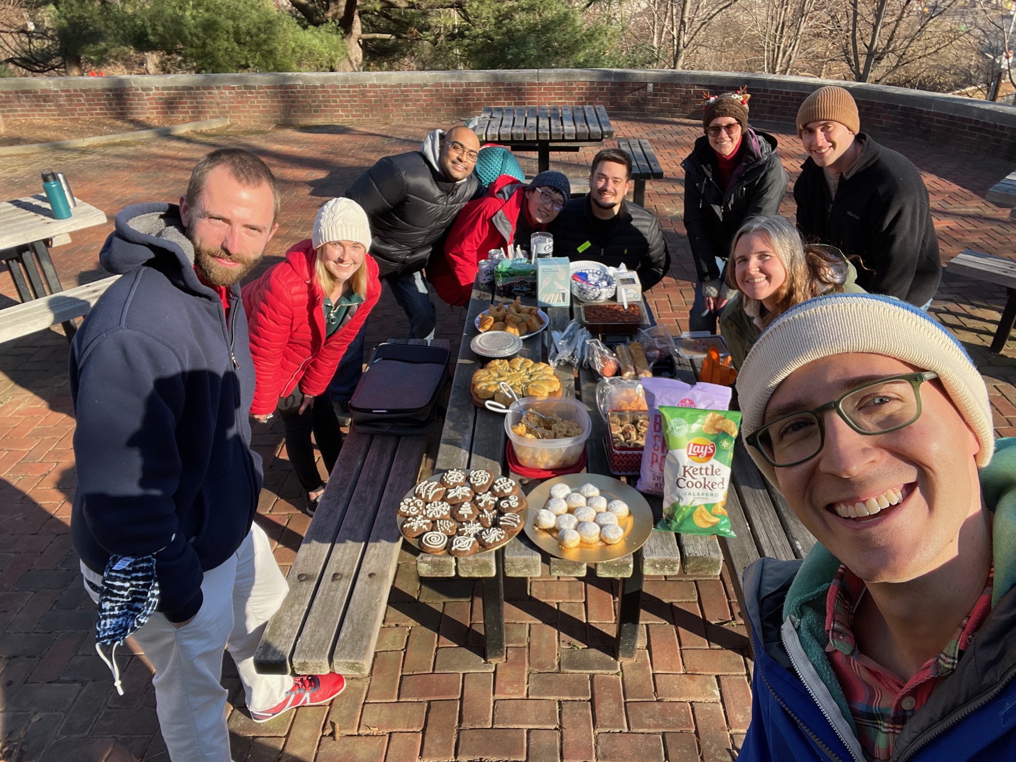 Farrell and Rogers Labs Christmas Potluck